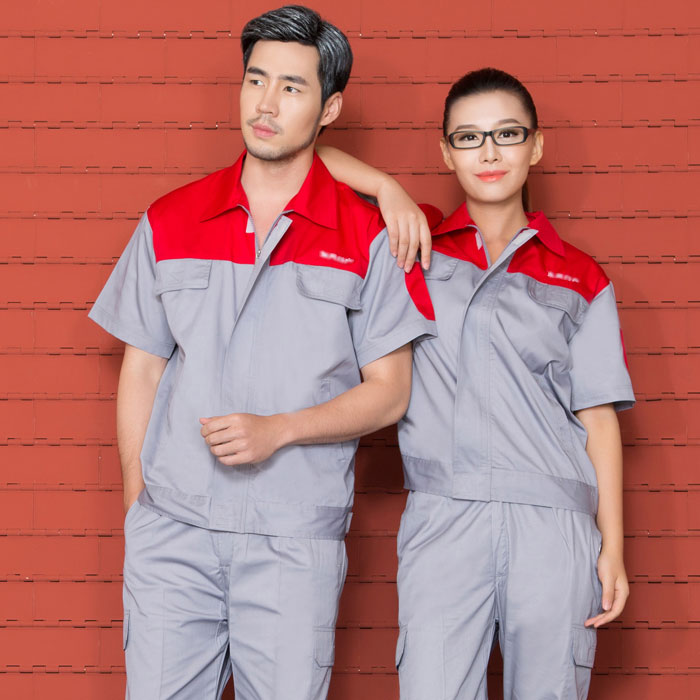 東風(fēng)日產(chǎn)短袖工作服 汽車(chē)4S店夏季工裝 JL-QX019