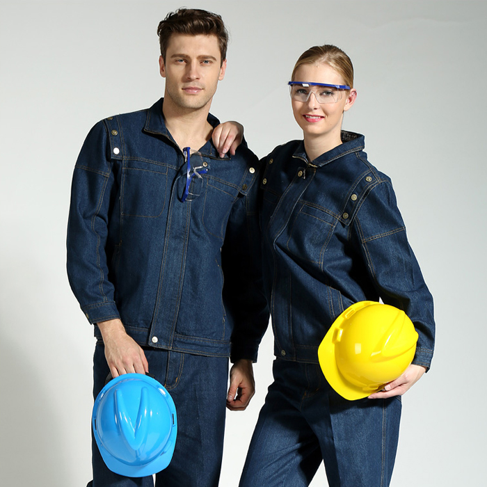 國家電網牛仔服,電焊工作服 JL-NZ001