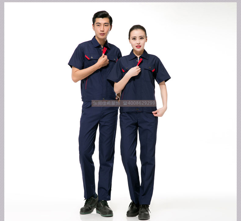 機械加工作服套裝展示01